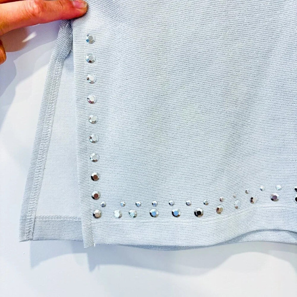 CLAIRE FRANCE Silver  sparkly tunic - Picture 6 of 8